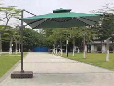 Waterproof Aluminum Outdoor Coffee Shop Umbrella