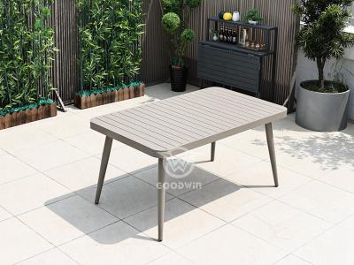 Outdoor Aluminum Rectangle Dining Table