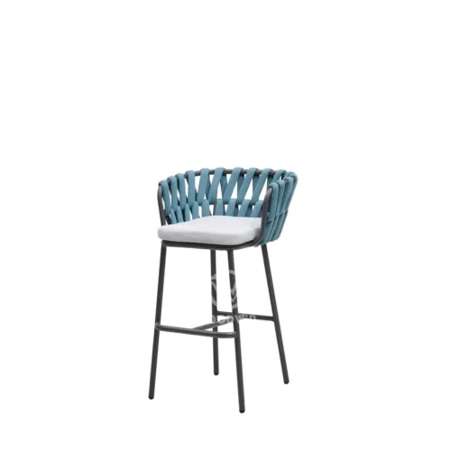 Aluminum Frame Rope Bar Chair