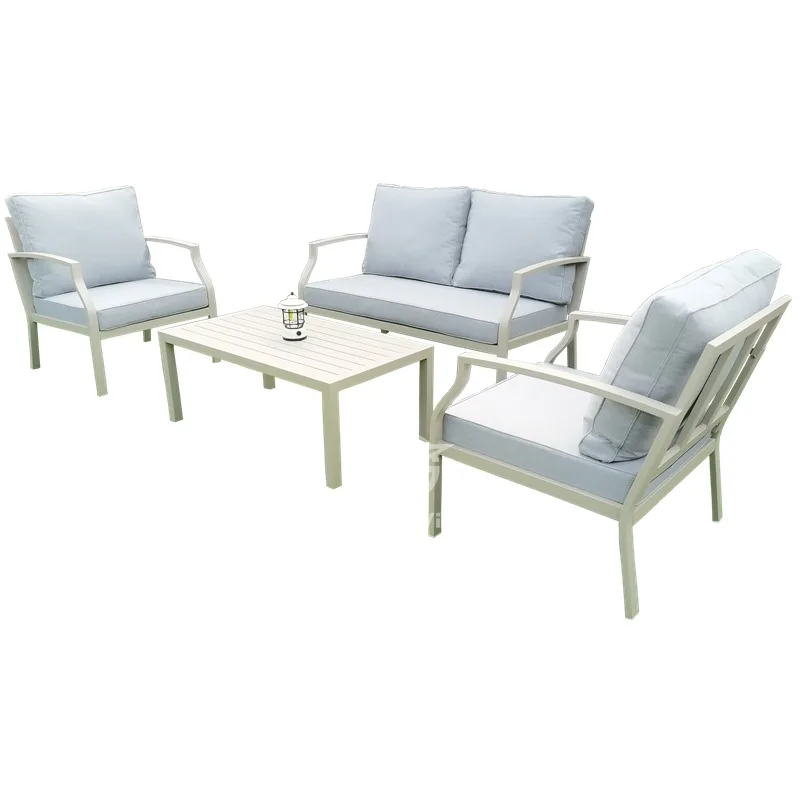 Aluminum Frame Sofa Set | All Weather Outdoor Furniture 2 Aluminum Frame Sofa Set | All Weather Outdoor Furniture - Image 2