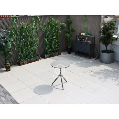 Goodwin Aluminum Round Table Top With Tripod Base Aluminum Round Table Top With Tripod Base