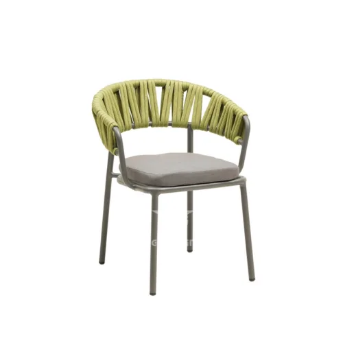 Goodwin AluminumRope Dining Chair Aluminum Rope Dining Chair | Dining Outdoor Furniture