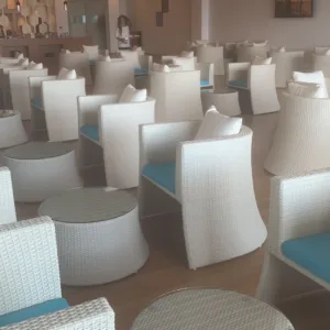 Cocoon Hotel |Goodwin Rattan leisure chair and table 3 Goodwin Furniture Rattan Leisure Set