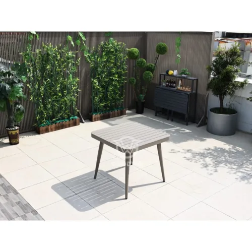 Aluminum Square Table | Dining Outdoor Furniture
