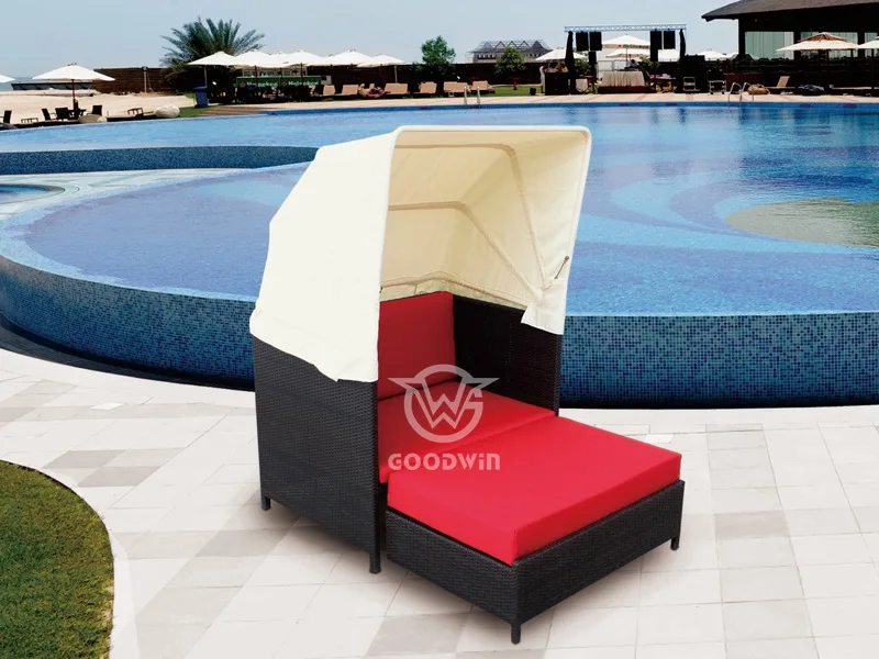 Garden Rattan Lounge Chair