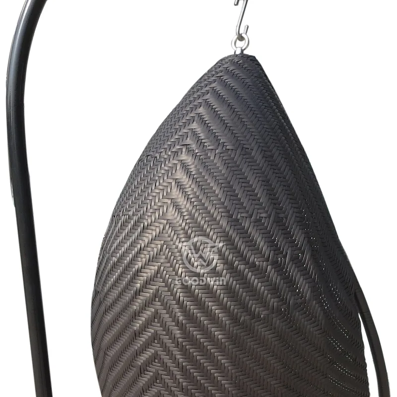Weave Rattan Hanging Chair| Patio Outdoor Furniture 2 Hand-weaving New Rattan Hanging Chair
