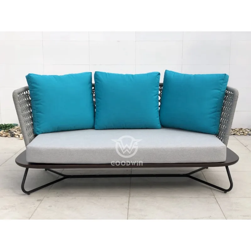 Aluminum Rope Sofa Set | Hotel Outdoor Furniture 2 Aluminum Rope Sofa Set | Hotel Outdoor Furniture - Image 2