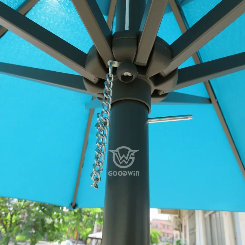 Sunproof Aluminum Umbrella| Beach Outdoor Furniture 2 Sunproof Aluminum Outdoor Umbrella