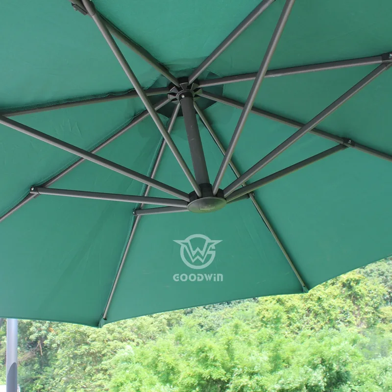 UV-resistant Cantilever Umbrella| Patio Outdoor Furniture 2 UV-resistant Cantilever Umbrella| Patio Outdoor Furniture - Image 2