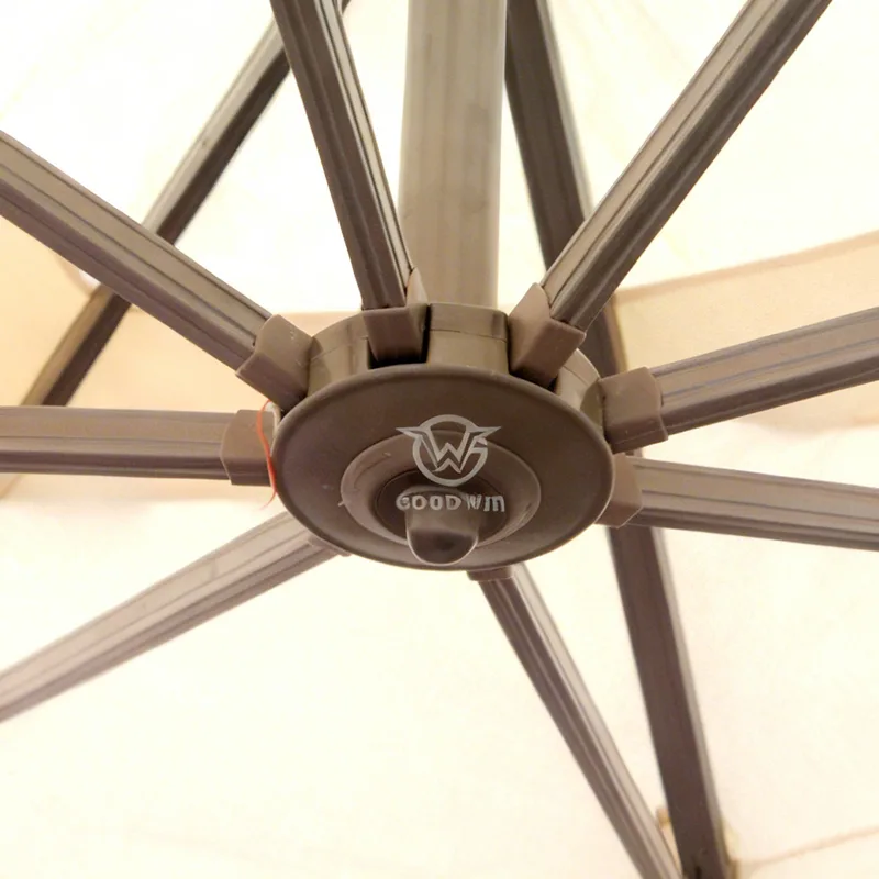 Waterproof Aluminum Umbrella| Hotel Outdoor Furniture 2 Waterproof Aluminum Umbrella| Hotel Outdoor Furniture - Image 2