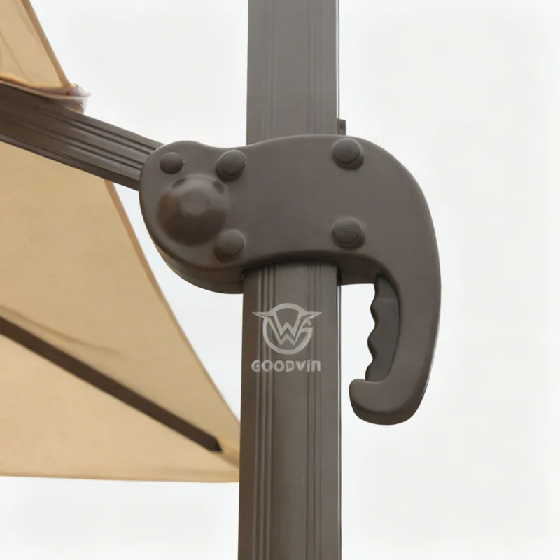 Waterproof Aluminum Umbrella| Hotel Outdoor Furniture 3 Waterproof Aluminum Outdoor